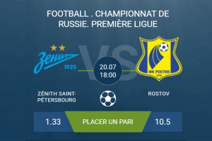 Pronostic Zénith Saint-Pétersbourg – Rostov_main