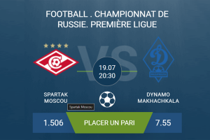 Spartak Moscou- Dynamo Makhachkala_main