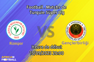 Pronostic Rizespor-Gençlerbirliği
