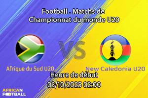 Afrique du Sud U20-New Caledonia U20_main