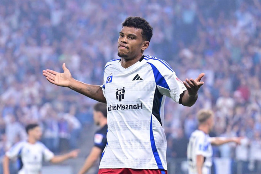 Ransford Königsdörffer en maillot du HSV — prolongation jusqu’en 2028, Bundesliga