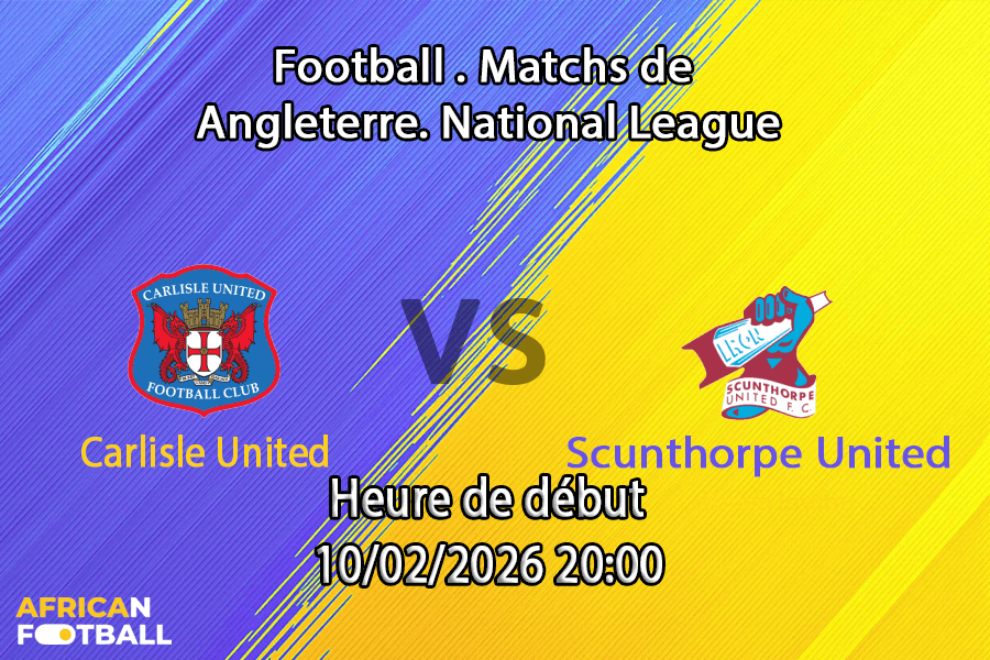 Pronostic Carlisle United - Scunthorpe United (1)