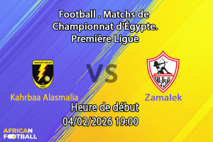 Pronostic Kahraba Ismailia - Zamalek (1)