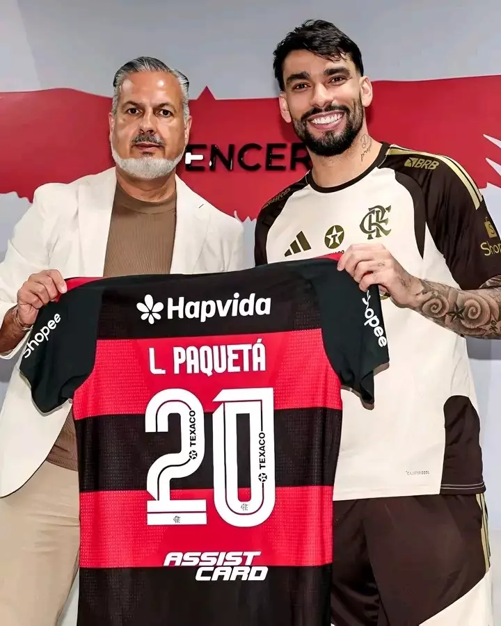 Lucas Paqueta révèle l'intérêt de deux géants de Premier League avant son transfert à Flamengo