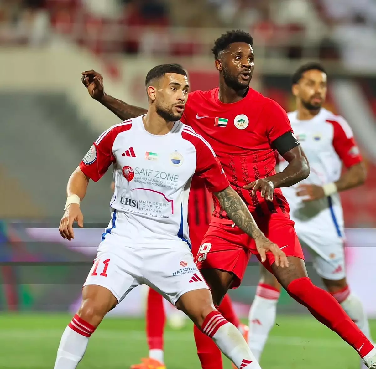 Anatole Abang attaquant Cameroun Al Bataeh UAE international buteur centre-avant