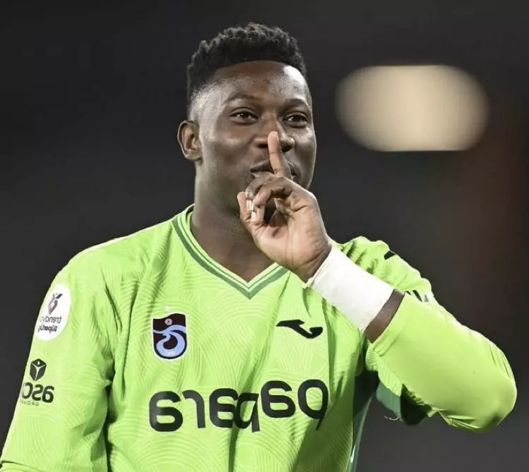 André Onana gardien Trabzonspor prêt Manchester United Cameroun