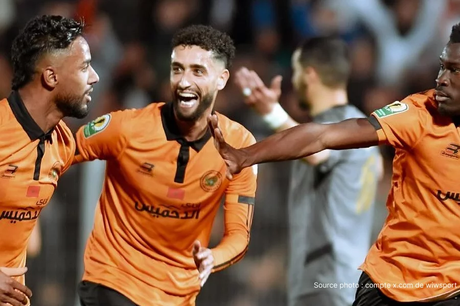 Paul Valère Bassène avant-centre Renaissance Sportive de Berkane Maroc