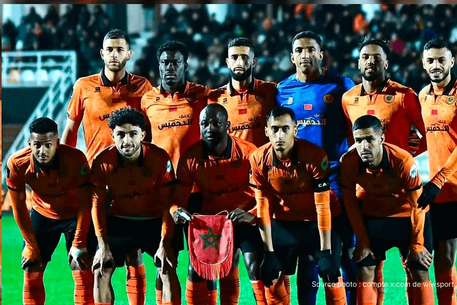 Paul Valère Bassène avant-centre Renaissance Sportive de Berkane Maroc