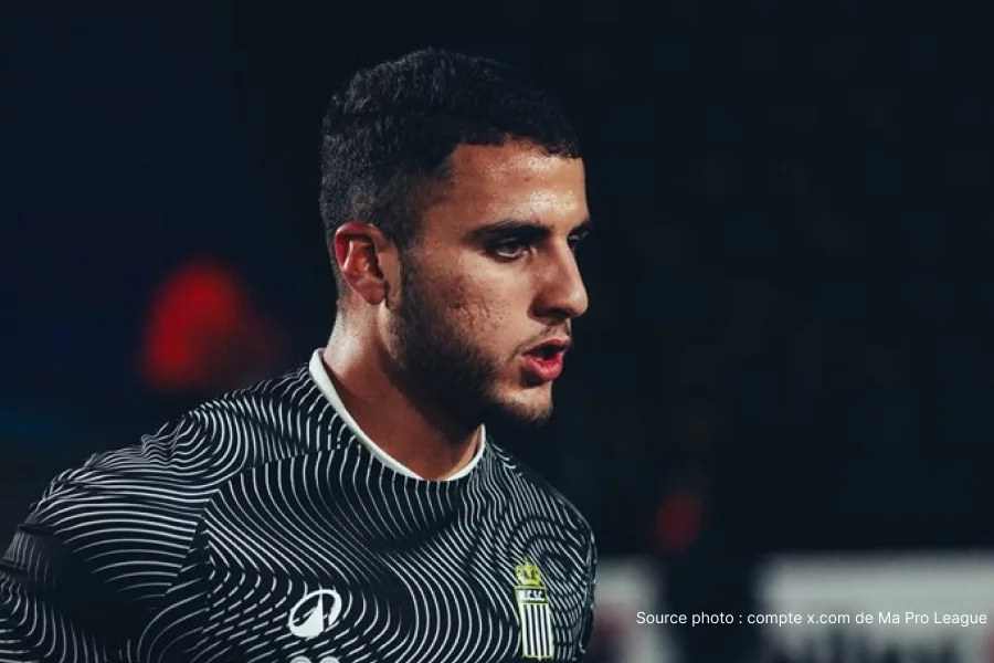 Yacine Titraoui milieu de terrain Royal Charleroi SC Belgian Pro League