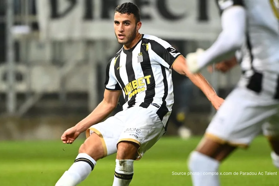 Yacine Titraoui milieu de terrain Royal Charleroi SC Belgian Pro League