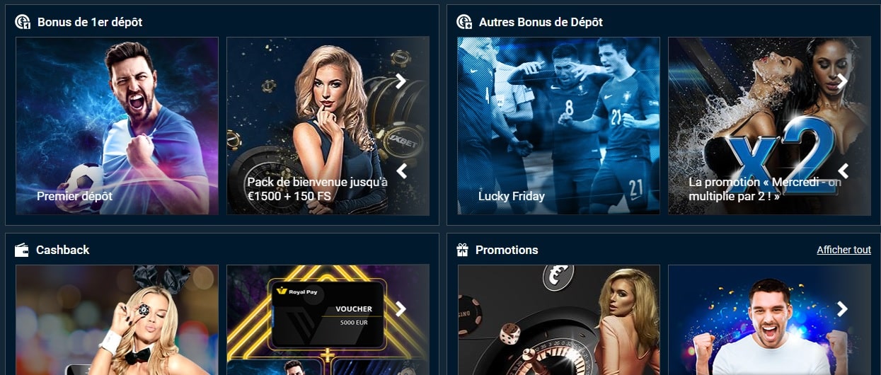 1XBET BONUS