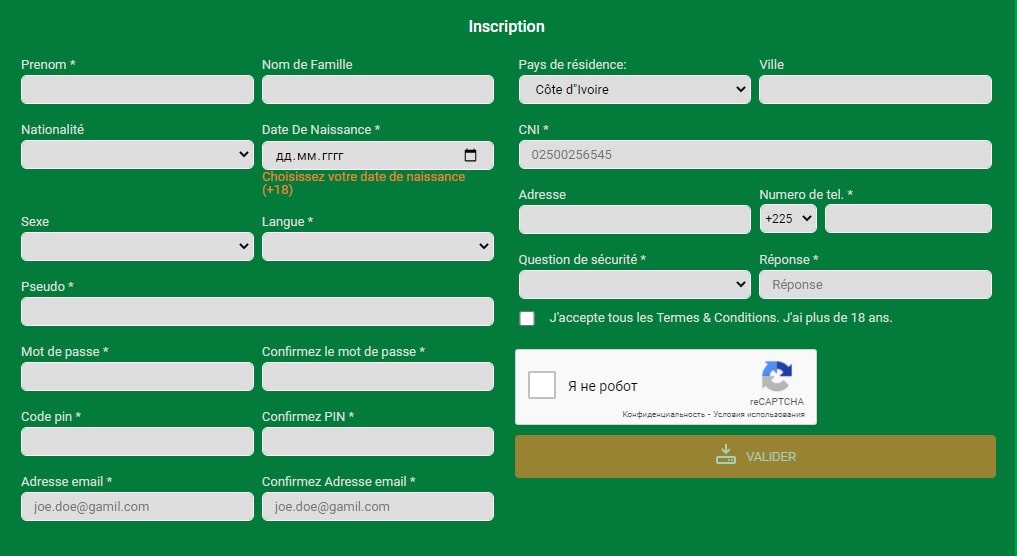 sportcash inscription