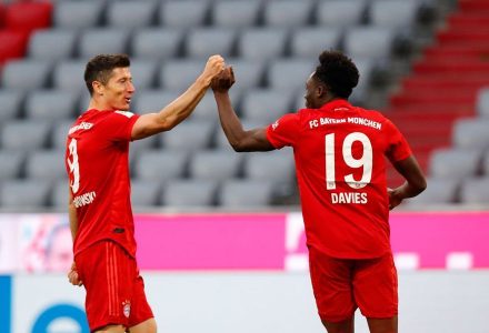 Bayern a marqué 22 buts dans les 5 premiers journées de Bundesliga, battant un record de 47 ans