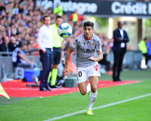 Youcef Atal a repris l'entraînement avec l'OGC Nice après une blessure