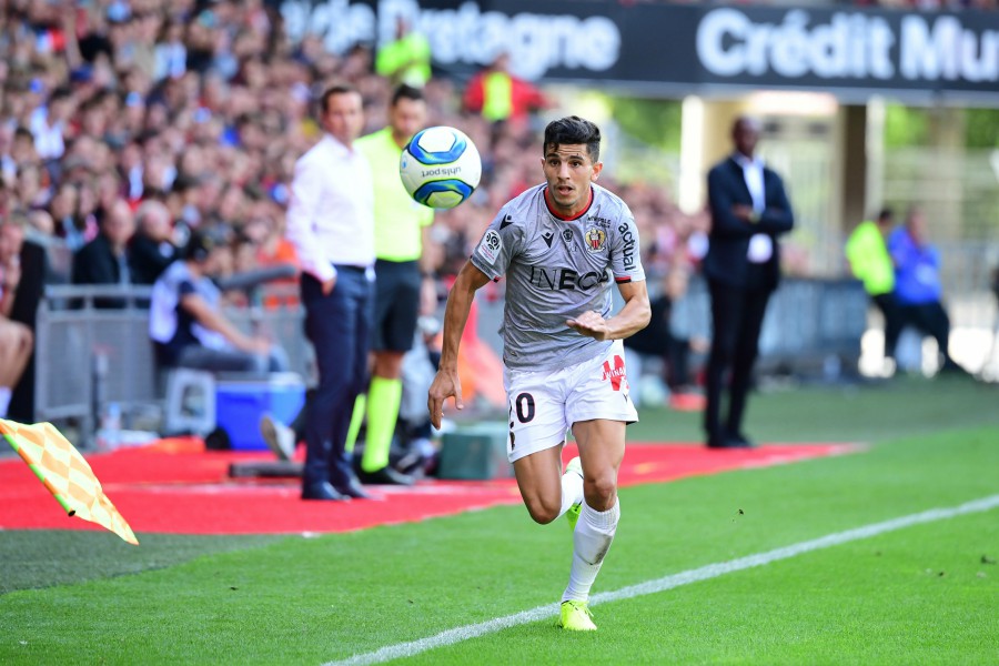 Youcef Atal a repris l'entraînement avec l'OGC Nice après une blessure