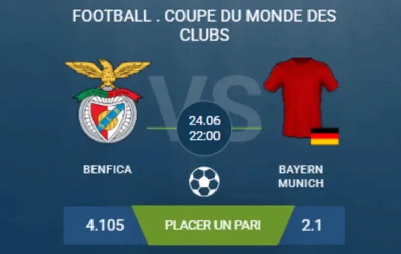 Pronostic Benfica-Bayern Munich