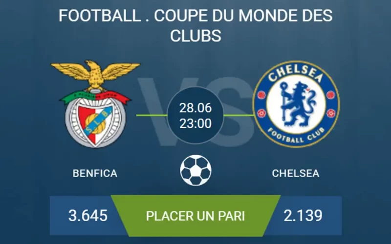 pronostic Benfica-Chelsea