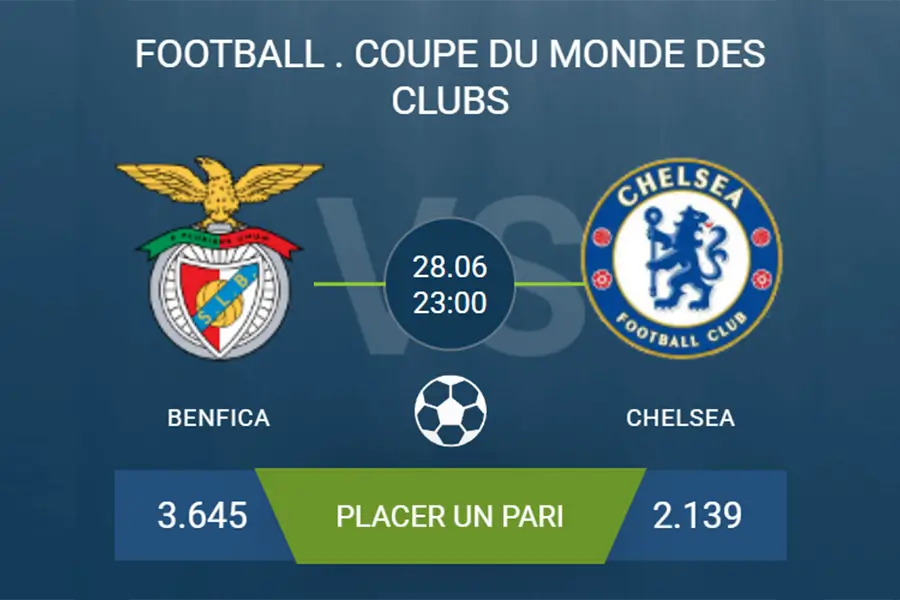 pronostic Benfica-Chelsea