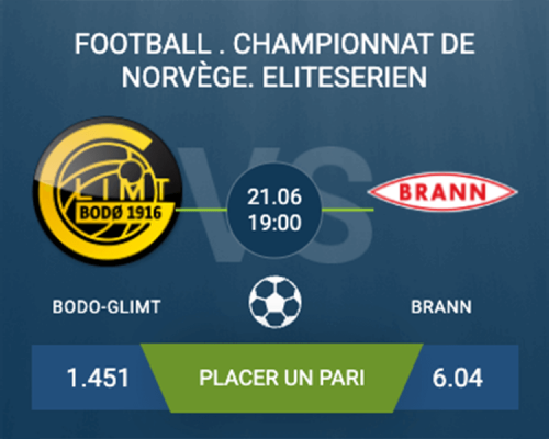 pronostic Bodo-Glimt Brann