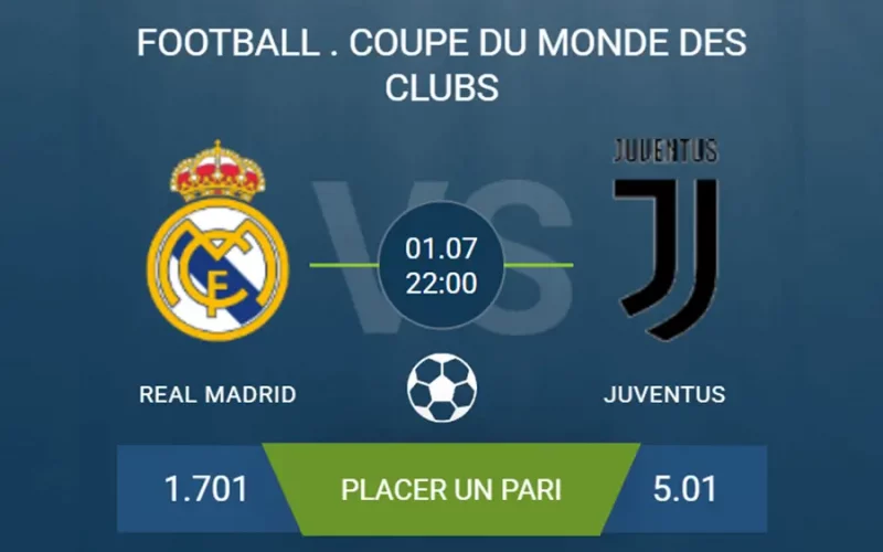 pronostic Real Madrid–Juventus