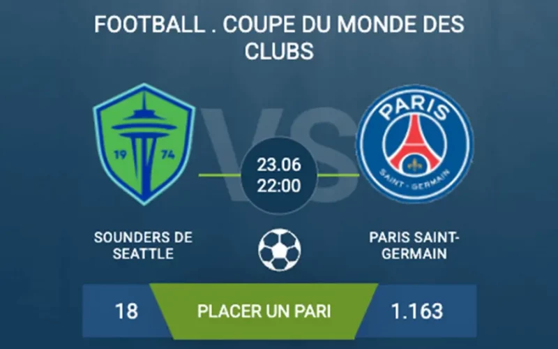 pronostic Sounders de Seattle-Paris Saint-Germain