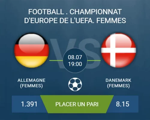 pronostic Allemagne (Femmes) – Danemark (Femmes)