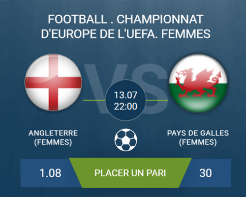 pronostic Angleterre (Femmes) - Pays de Galles (Femmes)