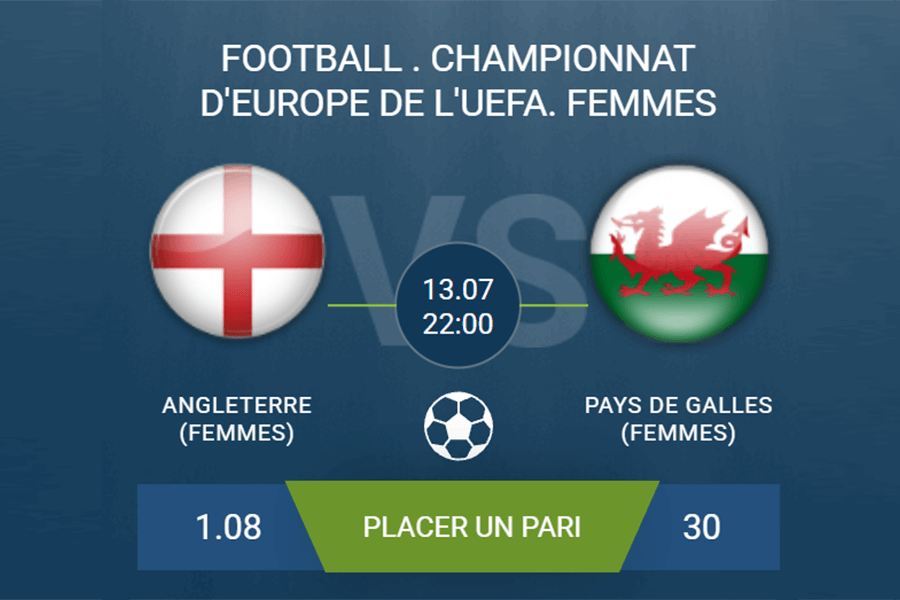 pronostic Angleterre (Femmes) - Pays de Galles (Femmes)