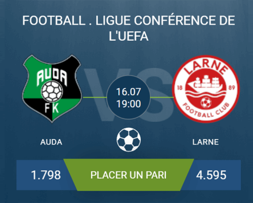 pronostic Auda-Larne