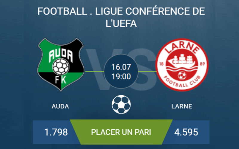pronostic Auda-Larne