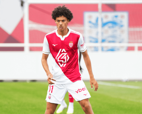 Maghnes Akliouche sous les couleurs de Monaco