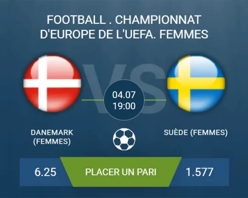 pronostic Danemark (Femmes)-Suède (Femmes)