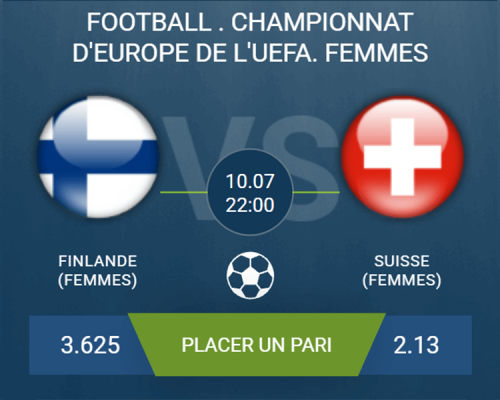 Finlande (Femmes) – Suisse (Femmes)