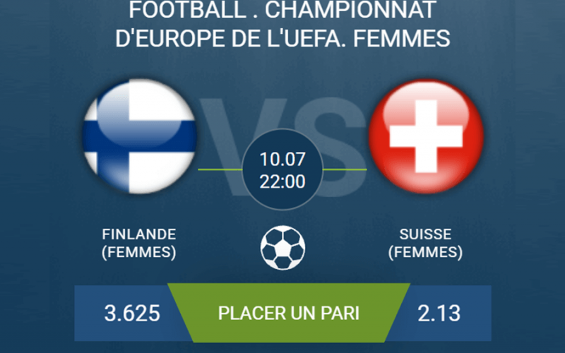 Finlande (Femmes) – Suisse (Femmes)