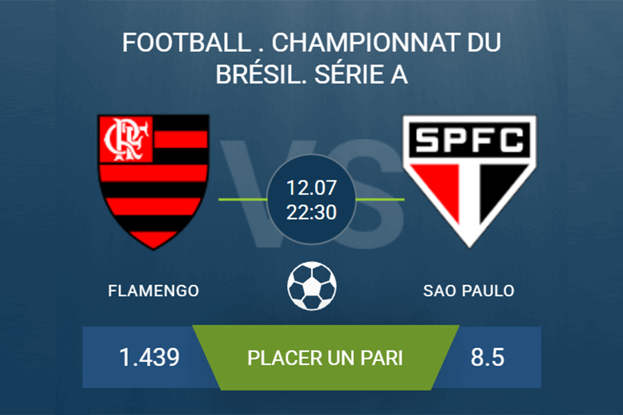 pronostic Flamengo – Sao Paulo