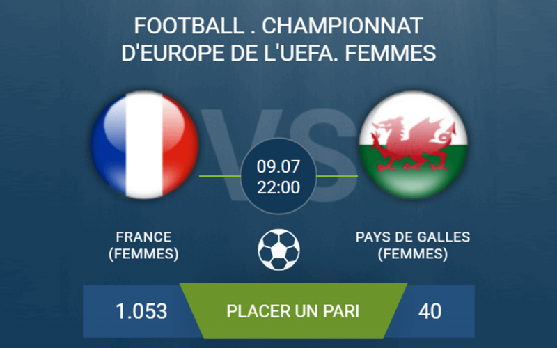 pronostic France (Femmes) – Pays de Galles (Femmes)