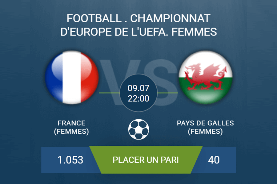 pronostic France (Femmes) – Pays de Galles (Femmes)