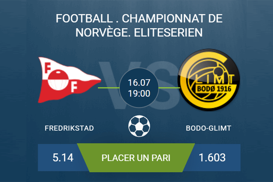 pronostic Fredrikstad-Bodo-Glimt