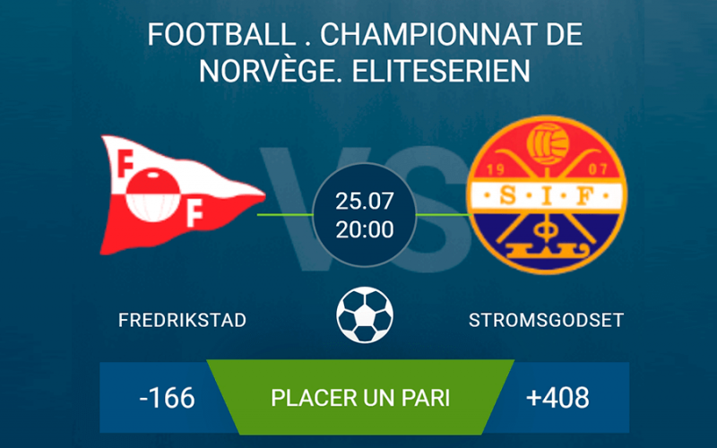 pronostic Fredrikstad – Stromsgodset