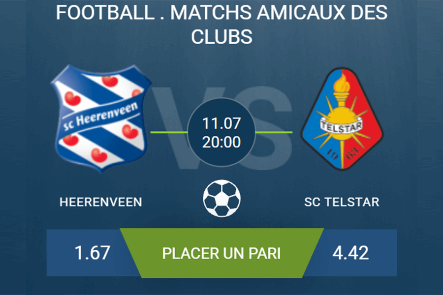 Pronostic Heerenveen-SC Telstar