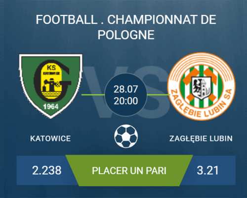 Pronostic Katowice – Zaglebie Lubin