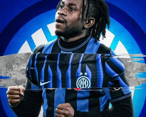 Ademola Lookman en action sous le maillot de l’Atalanta