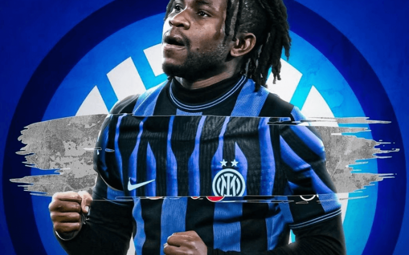 Ademola Lookman en action sous le maillot de l’Atalanta