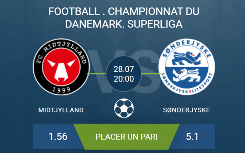 Pronostic Midtjylland – SonderjyskE