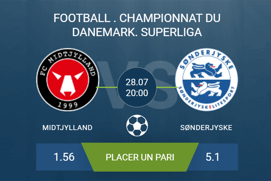 Pronostic Midtjylland – SonderjyskE