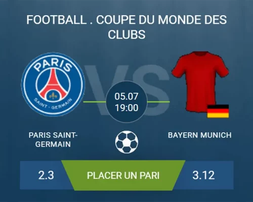 pronostic PSG – Bayern Munich