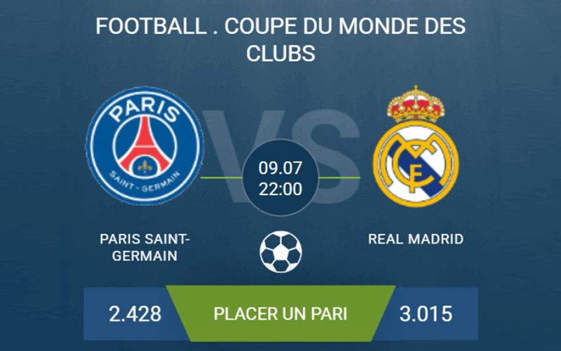 pronostic Paris Saint-Germain – Real Madrid