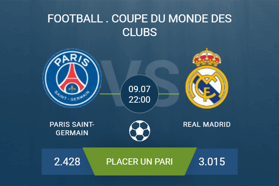 pronostic Paris Saint-Germain – Real Madrid