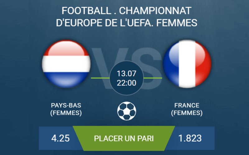 Pronostic Pays-Bas Femmes - France Femmes