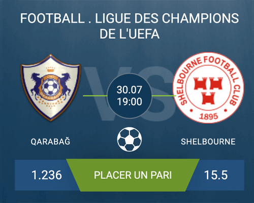Pronostic Qarabağ – Shelbourne